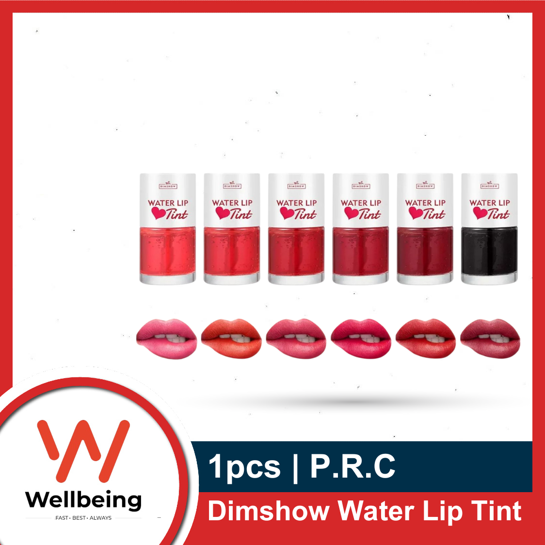 Picture of Dimshow Water Lip Tint | 6 Color Shade Available