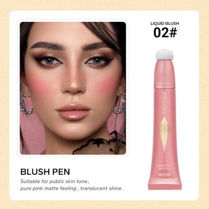 Picture of BEAUTY GLAZED Touche Liquid Blush Long-lasting Natural Look Makeup for Women 15 Ml