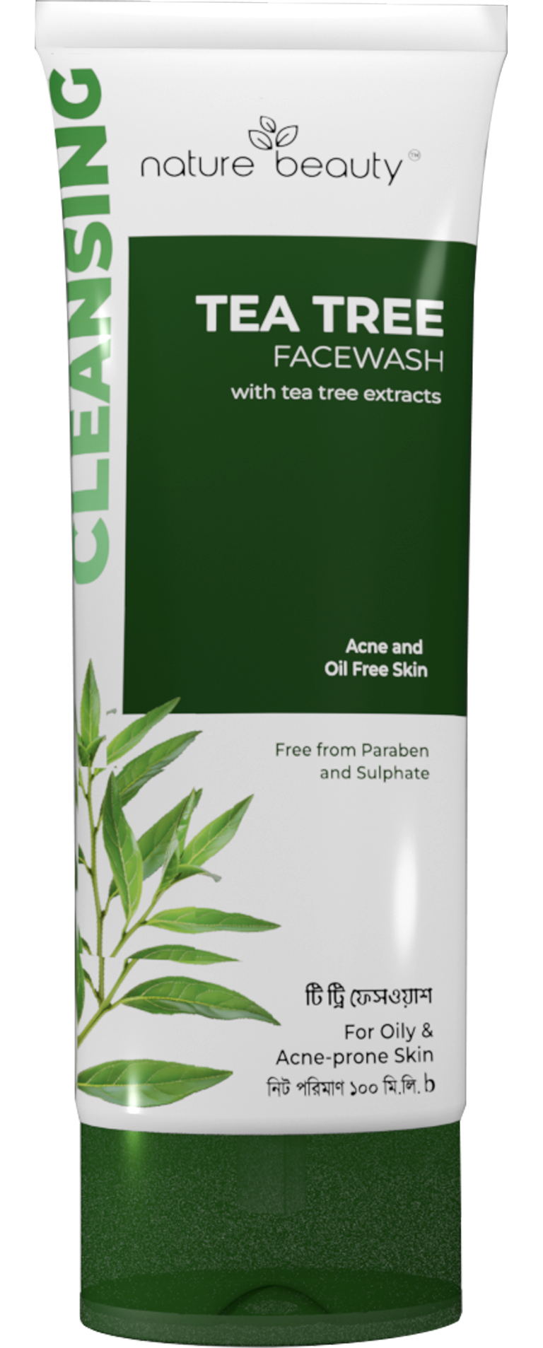 Picture of Nature Beauty Tea Tree Face Wash 100ml