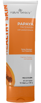 Picture of Nature Beauty Papaya Face Wash 100ml