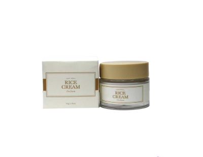 Picture of I'm from Rice Cream 50gm, 41% Rice Bran Essence with Ceramide, Glowing Look, Improves Moisture Skin Barrier, Nourishes Deeply, Smoothening to Even Out Skin Tone, K Beauty