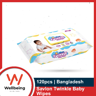 Picture of Savlon Twinkle Baby Wipes 120pcs Pouch