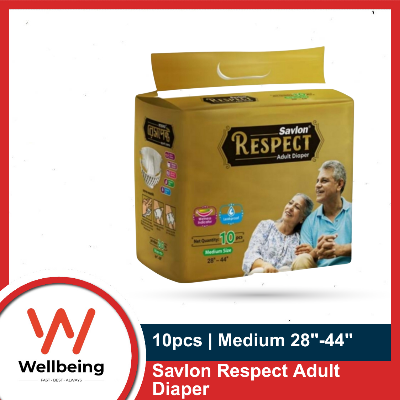 Picture of Savlon Respect Adult Diaper Medium 10 pcs