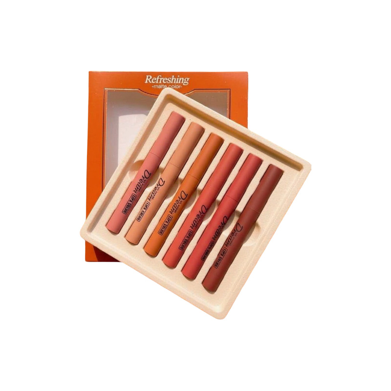 Picture of Hengfeng 6 pcs/set Dream Matte Velvet Lipstick Set