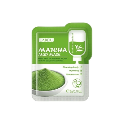 Picture of LAIKOU Matcha Mud 5g Face Msk [4 pcs/set]