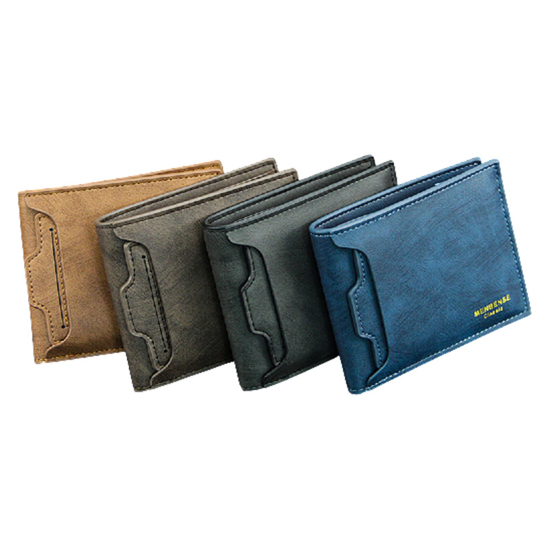 Picture of MenBense PU Leater Mens Fashion Short Wallet