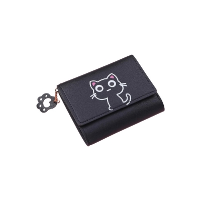 Picture of PU Leather Korean Style Cartoon Leisure Mini Wallet Cute Mini Purse Wallet