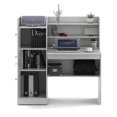 Picture of Furniture Express Modern Reading Table/Study Desk/Laptop Desk With Three Large Storage And Lock - Organize Your Workstation Effectively