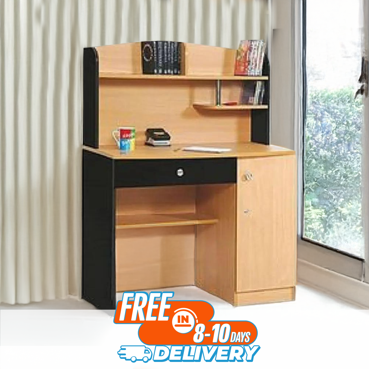 Picture of Furniture Express Premium Quality - Reading/Writing Table | Laptop Desk | Computer Desk for Home & Office - Best Quality Furniture - Couture - High-end