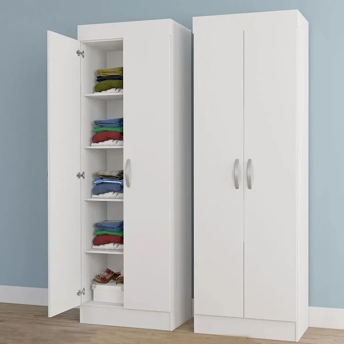 Picture of Furniture Express Exceotional Quality - Modern 2 door cupboards with internal storage shelves - Best Quality Furniture - Innovative Design