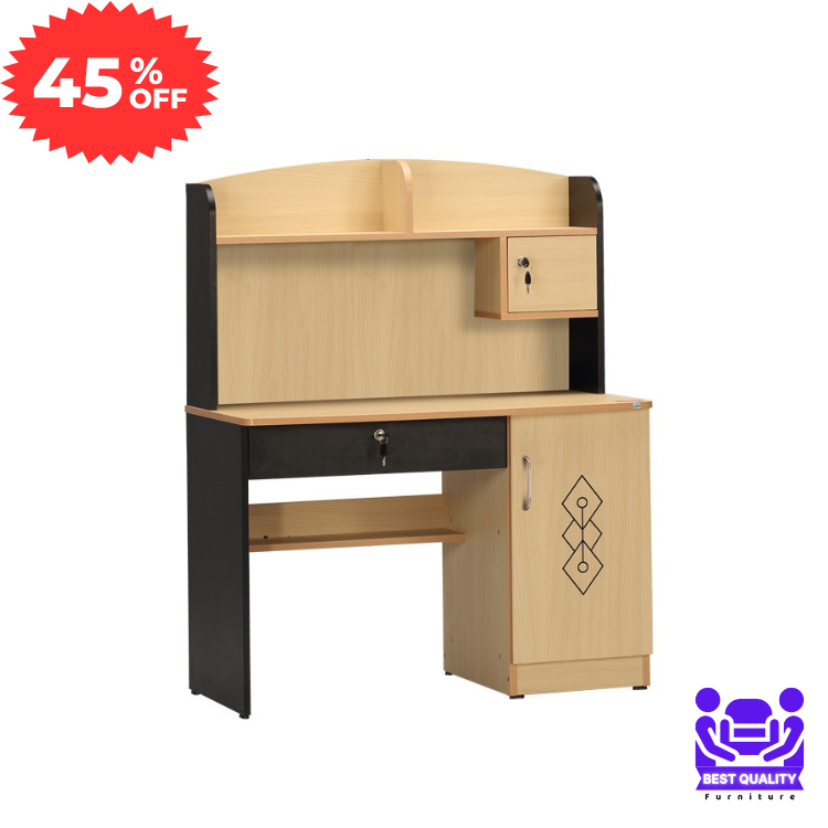 Picture of Furniture Express New Model Computer Desk | Laptop Table | Study Desk | Reading Table| Cabinet with & Small Lockable Drawer by Best Quality Furniture