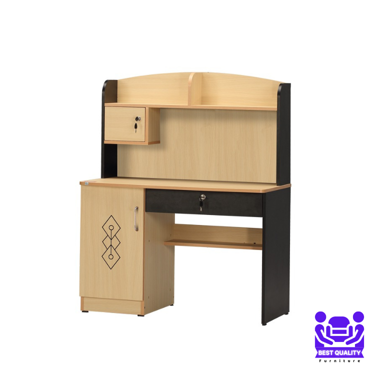 Picture of Furniture Express New Model Computer Desk | Laptop Table | Study Desk | Reading Table| Cabinet with & Small Lockable Drawer by Best Quality Furniture