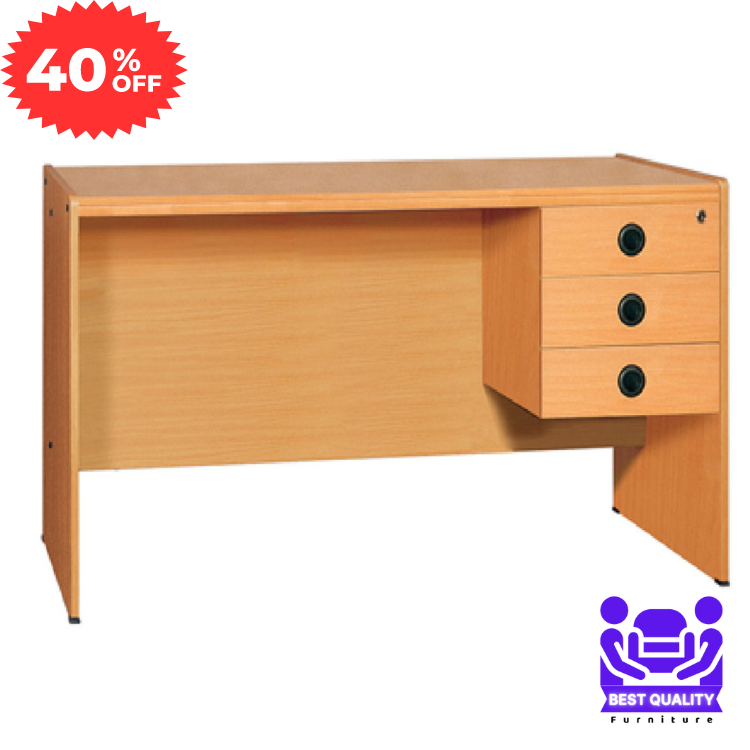 Picture of Furniture Express Stylish Addition - High Quality Study Desk | Executive Table | Laptop Desk with Drawers by Best Quality Furniture - Modern - Choice Expression