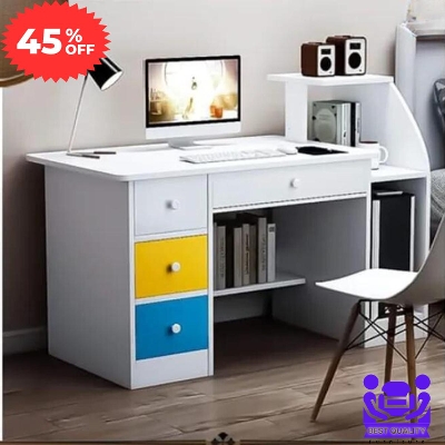 Picture of Furniture Express Laptop Table With Drawer - Best Quality Furniture For Study - Organize Your Workspace With Functional Study Table
