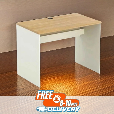 Picture of Furniture Express Home Office Desk - Laptop Table - Best Quality Furniture - Minimalistic Sophistication - Functional And Minimalistic Study And Computer Table With Keyboard Slider