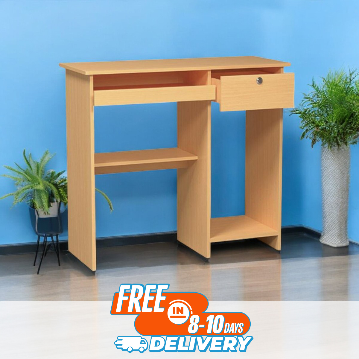 Picture of Furniture Express Premium Quality Modern Computer Table | Laptop Table - Elevate Your Workspace With Quality And Style