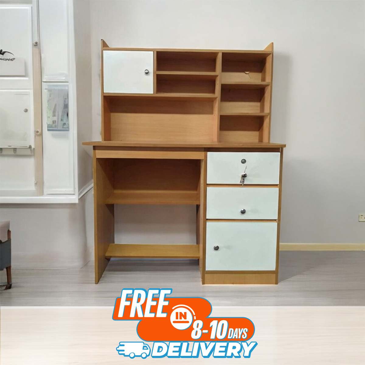 Picture of Furniture Express Study Desk/Computer Table Study Office Laptop Desk Home Office/Study Table/Laptop Table With Drawer - Best Quality Furniture