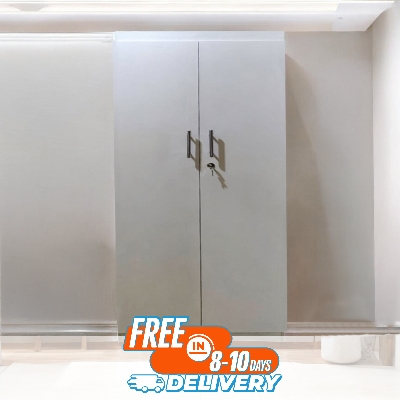 Picture of Furniture Express Modern 2 Doors Almirah with Inner Storage Shelves -HWD = 70*24*12 inches by Best Quality Furniture - Furniture & Decor - Modern and Trendy