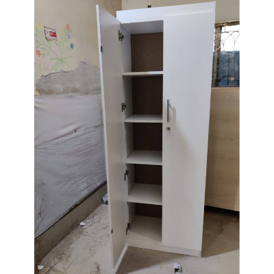 Picture of Furniture Express Modern 2 Doors Almirah with Inner Storage Shelves -HWD = 70*24*12 inches by Best Quality Furniture - Furniture & Decor - Modern and Trendy