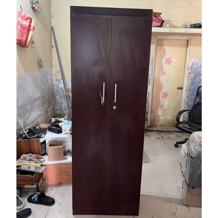 Picture of Furniture Express Modern 2 Doors Almirah with Inner Storage Shelves -HWD = 70*24*12 inches by Best Quality Furniture - Furniture & Decor - Modern and Trendy