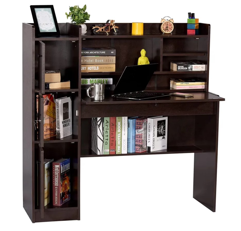 Picture of Furniture Express Modern Reading Table/Study Desk/Laptop Desk with Three Large Storage and Lock by Best Quality Furniture