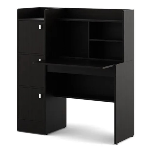 Picture of Furniture Express Modern Reading Table/Study Desk/Laptop Desk with Three Large Storage and Lock by Best Quality Furniture