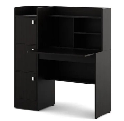 Picture of Furniture Express Modern Reading Table/Study Desk/Laptop Desk with Three Large Storage and Lock by Best Quality Furniture