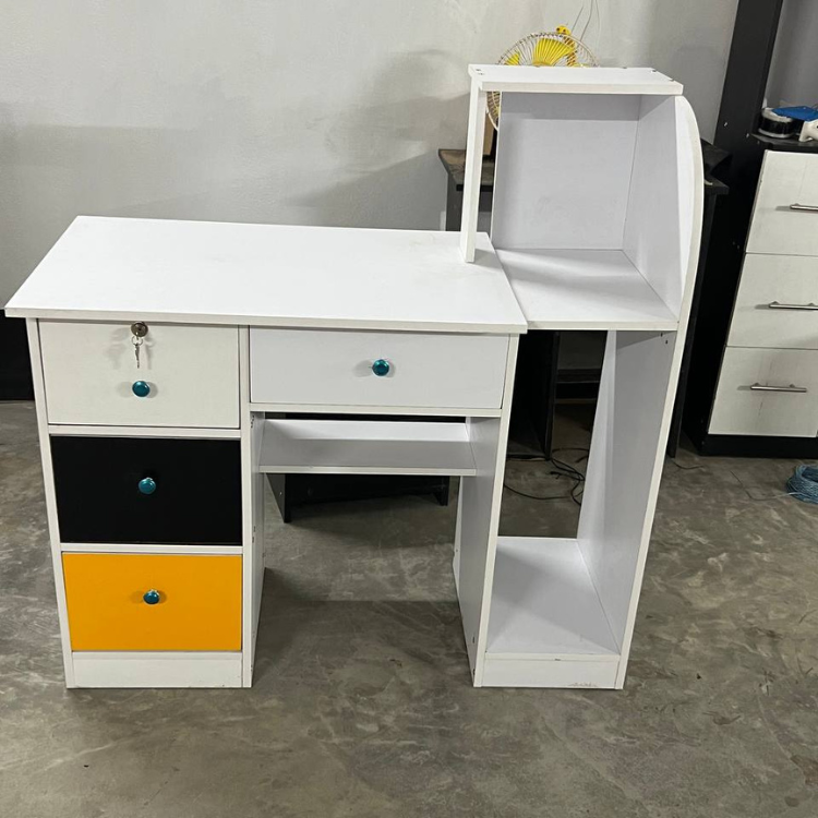 Picture of Furniture Express Computer Table, Writing Desk, Study Desk, Home Office Desk, Office Table, Laptop Table with Drawer - Best Quality Furniture