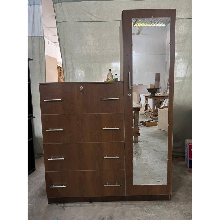 Picture of Furniture Express Almirah With 4 Drawer Wardrobe - Best Quality Furniture - Furniture & Decor - Express Yourelf