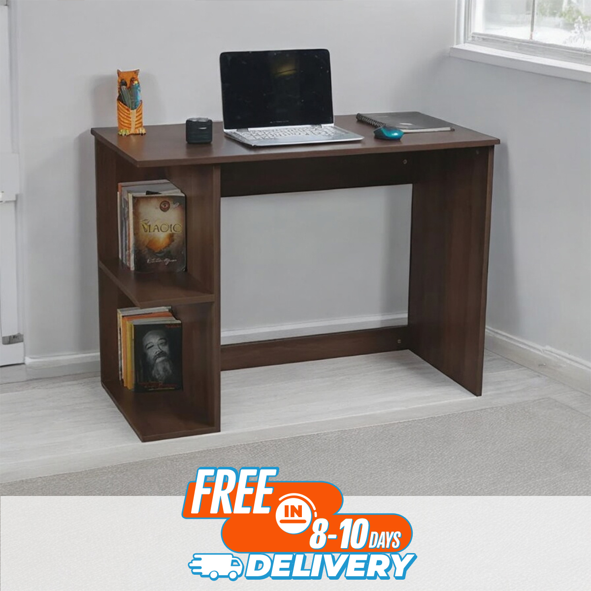 Picture of Furniture Express Modern Computer Table | Laptop Table | Reading Table | Writing Table For Office & Home | Unique Design & Quality
