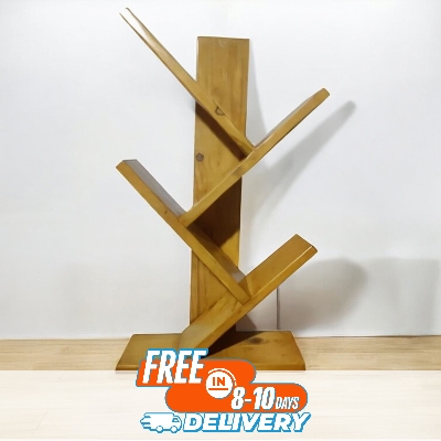 Picture of Furniture Express New Design Small Book Shelf | Book Organizer | Showpiece Shelf | Showpiece Organizer |  Premium Quality for Home & Office