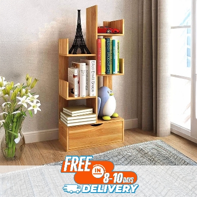 Picture of Furniture Express Premium Design Book Shelf , Book Case Rack for Home & Office,Library Book Shelf