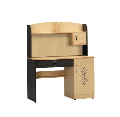 Picture of Furniture Express Beige Black Reading Table,Foldable Laptop - Computer Table 54/36