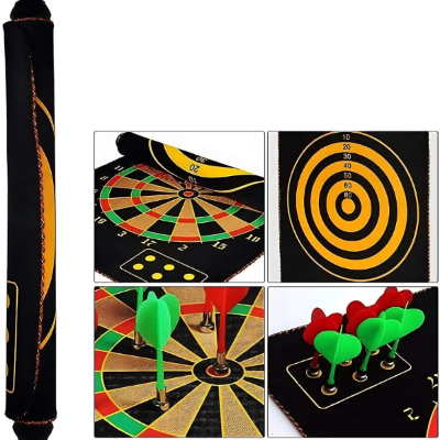 Magnetic Dart Board — Double-Sided, Safe 6-Dart Set for Kids &amp; Adults (Indoor/Outdoor) Baby World Bangladeshonline shop bangladeshothoba.com