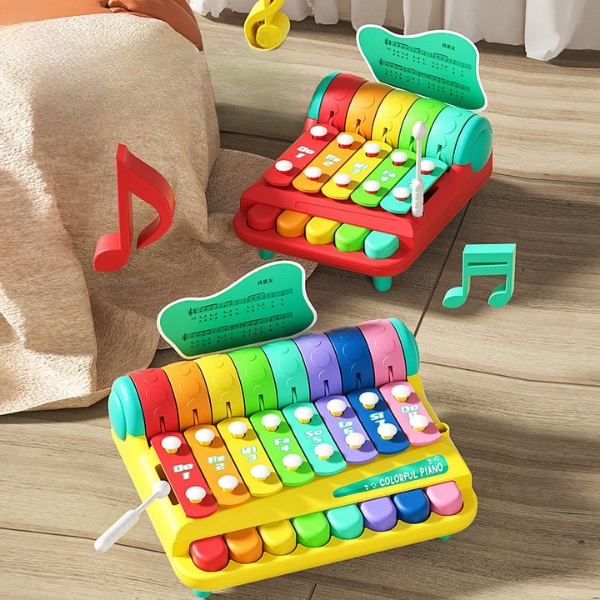 Baby Roller Xylophone Piano (10+ Months) Baby World Bangladeshonline shop bangladeshothoba.com