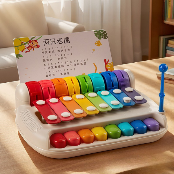 Baby Roller Xylophone Piano (10+ Months) Baby World Bangladeshonline shop bangladeshothoba.com