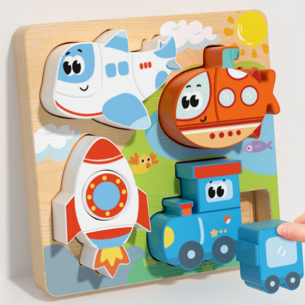 Montessori Wooden Shape Peg Puzzle for Toddlers (Ages 2–4) Baby World Bangladeshonline shop bangladeshothoba.com