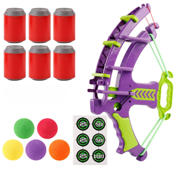 Sticky Dart Bow &amp; Target Set — Kids Archery Game with 12 Sticky Balls (Ages 3–8). Baby World Bangladeshonline shop bangladeshothoba.com