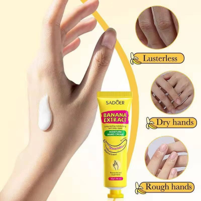 Picture of SADOER Banana Extract Moisture Hand Cream Moisturizing & Deep Repair -30gm