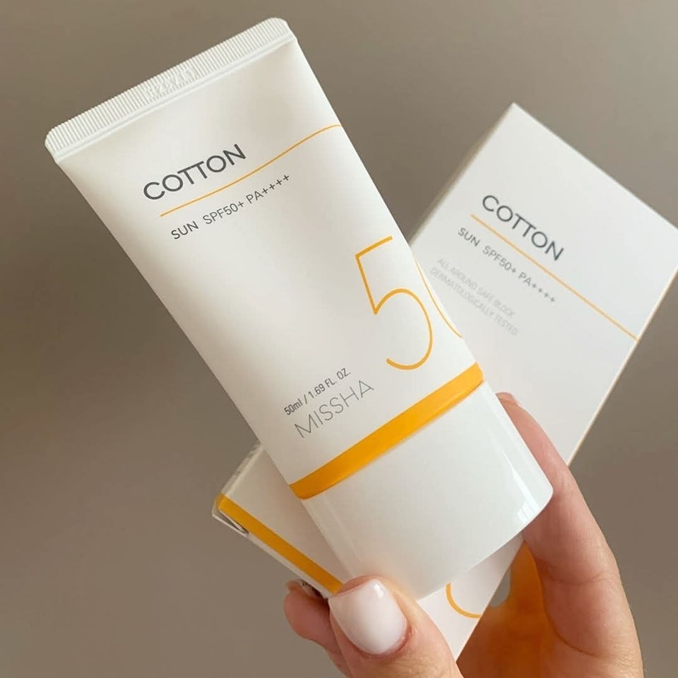 Picture of Missha All Around Safe Block Cotton Sun SPF50+ | 50ml