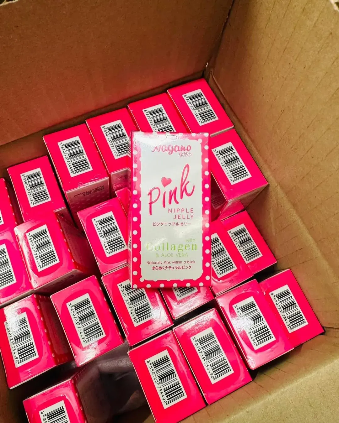 Picture of Nagano Pink Jelly Get Pink Lips -10ml