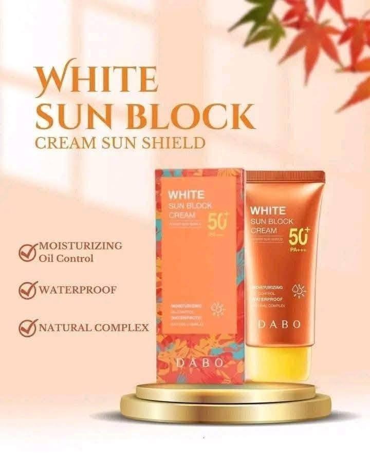 Picture of DABO White Sunblock Cream Power Sun Shield 50+ PA+++ 70ml