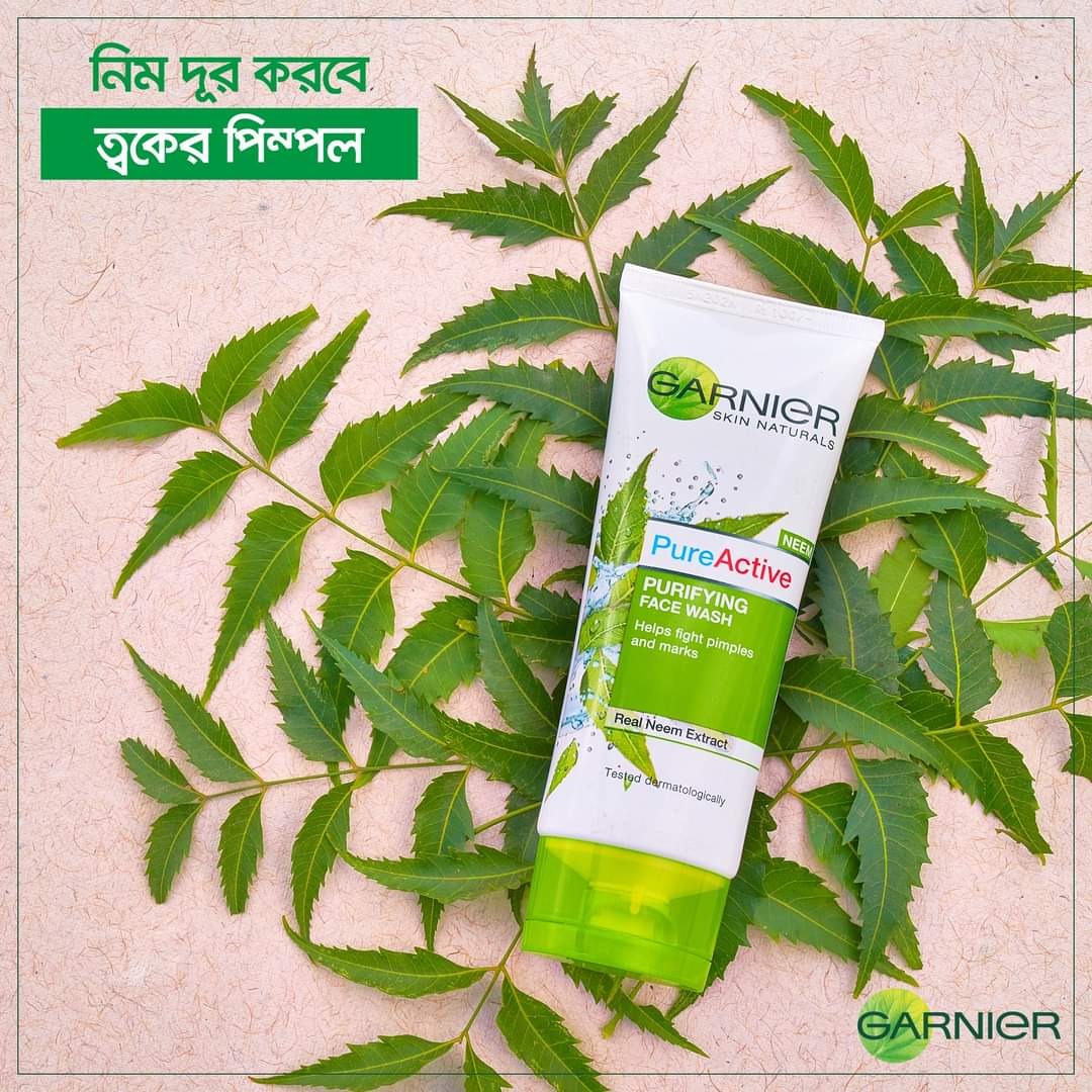 Picture of GARNIER Pure Active Purifying Face Wash – 100g