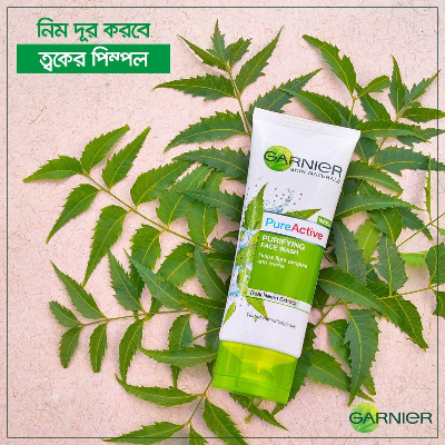 Picture of GARNIER Pure Active Purifying Face Wash – 100g