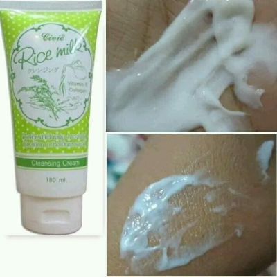 Picture of Civic Rice Milk Cleansing Cream face wash - 180 ml