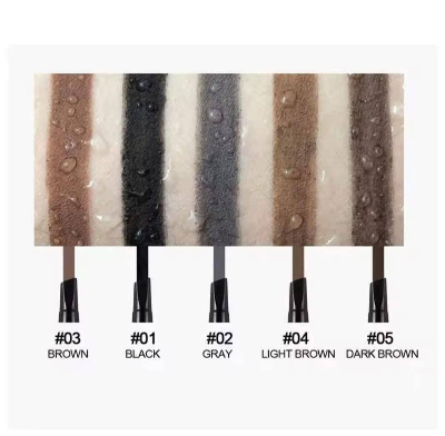Picture of HANDAIYAN Eyebrow Pencil 2 in 1 Auto Waterproof -