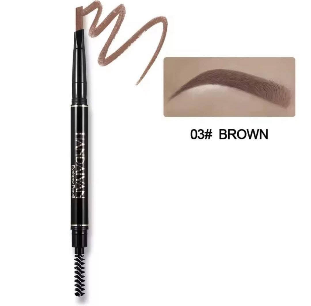 Picture of HANDAIYAN Eyebrow Pencil 2 in 1 Auto Waterproof -