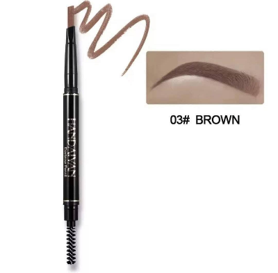 Picture of HANDAIYAN Eyebrow Pencil 2 in 1 Auto Waterproof -
