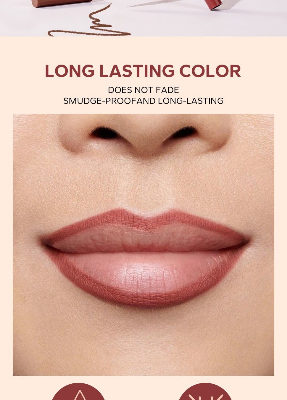 Picture of BEAUTY GLAZED ARTIST VELVET LIPLINER SET BROWN-6 pcs