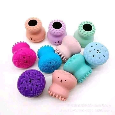 Picture of Octopus Mini Silicone Face Cleanser Massage Brush - 1PCS